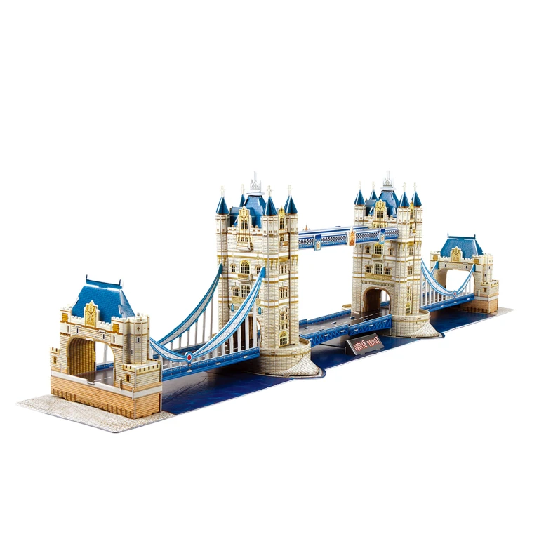 Cubic Fun 3D Puzzel The Tower Bridge 66 stukjes