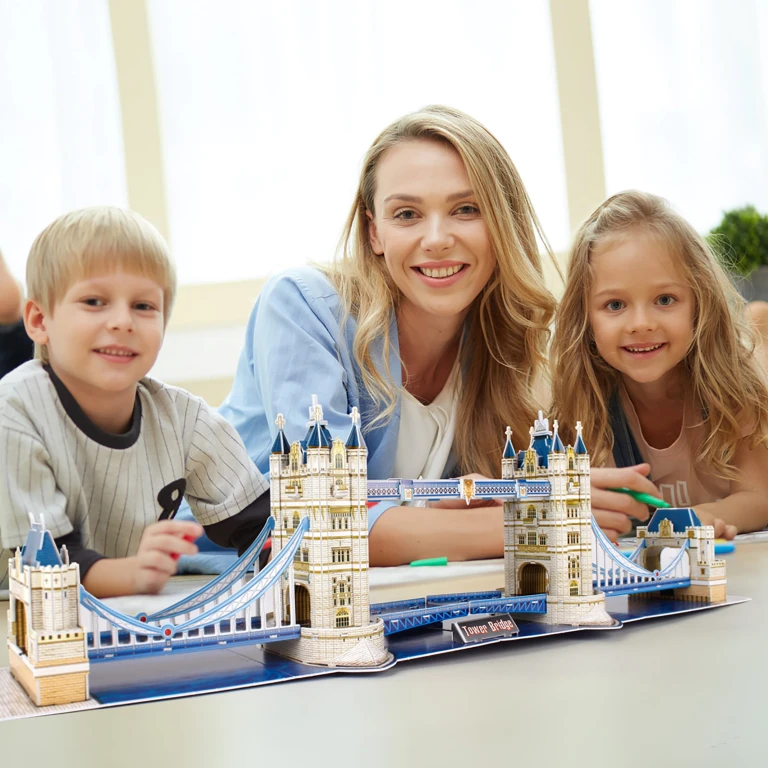 Cubic Fun 3D Puzzel The Tower Bridge 66 stukjes