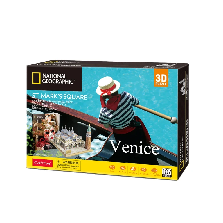 Cubic Fun 3D Puzzel St. Mark's Square 1 stuk