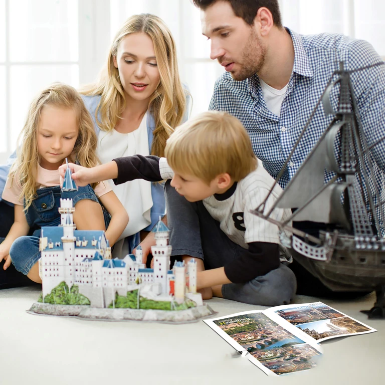 Cubic Fun 3D Puzzel Neuschwanstein Castle 1 stuk