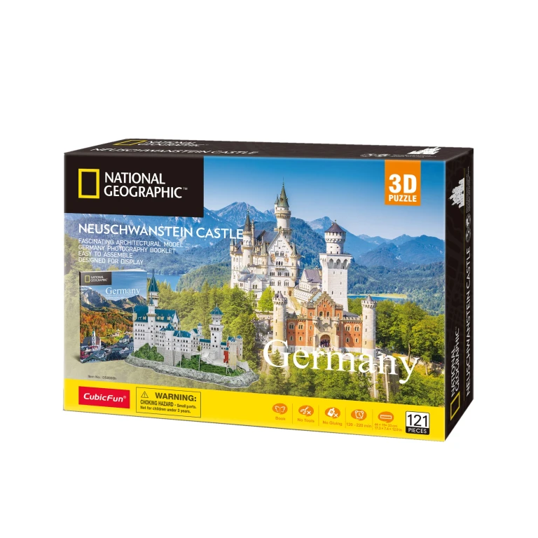 Cubic Fun 3D Puzzel Neuschwanstein Castle 1 stuk
