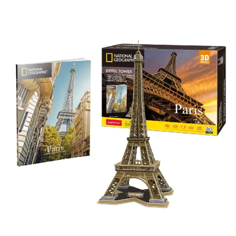 Cubic Fun 3d Puzzel NG Eiffel Tower