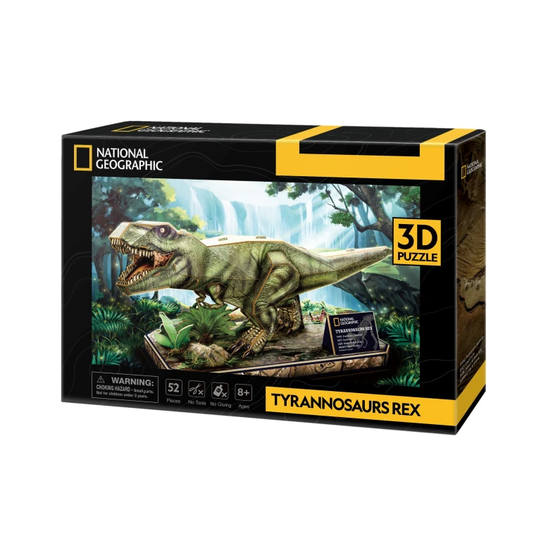 Cubic Fun 3D Puzzel Tyrannosaurus REX National Geographic