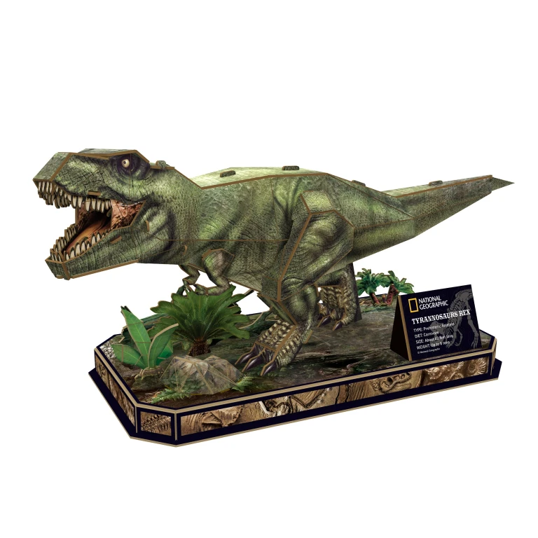 Cubic Fun 3D Puzzel Tyrannosaurus REX National Geographic