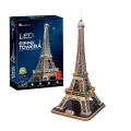Cubic Fun 3D Puzzel Eifeltoren met LED-verlichting