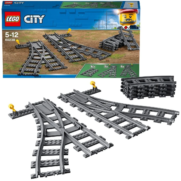 Lego City Trein Wissels - Set van 1 stuk