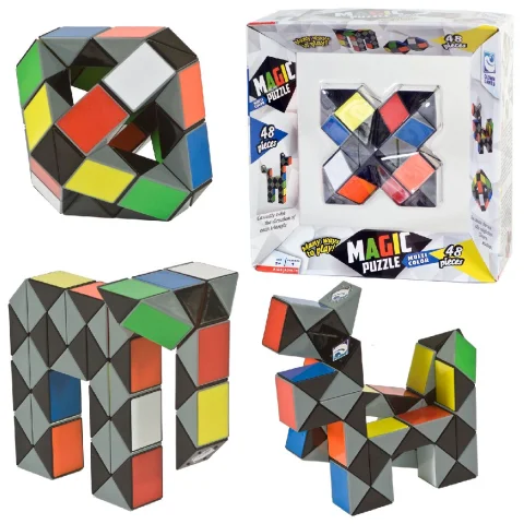 Magic Puzzle 48 delig Multicolor