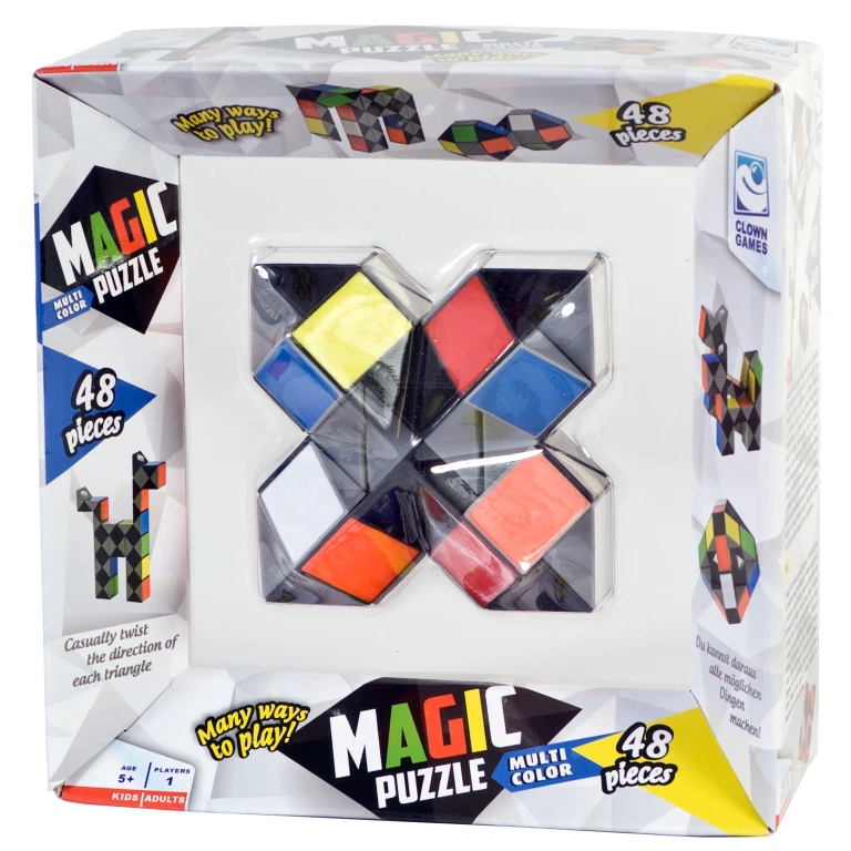 Magic Puzzle Kubuspuzzel 48-delig Multicolor