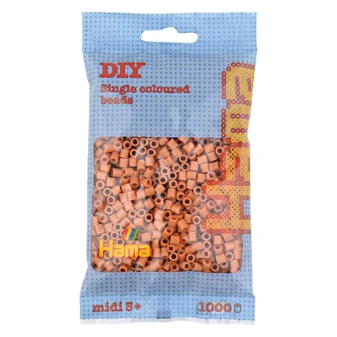 Hama 207-21 Bag 1000 Beads Light Brown