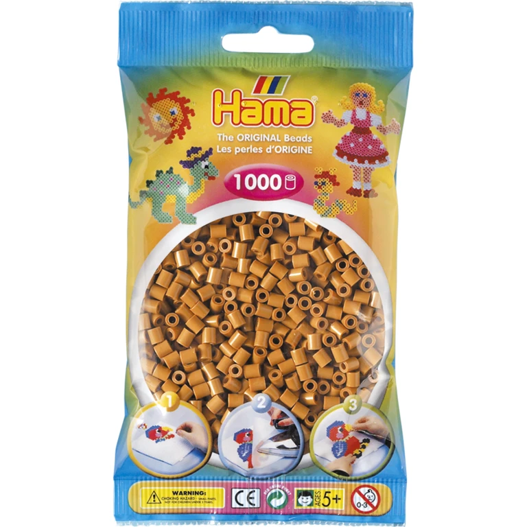 Hama Strijkkralen Lichtbruin - 1000 stuks