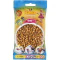 Hama 207-21 Bag 1000 Beads Light Brown