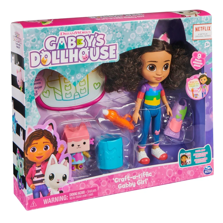 Gabby's Dollhouse Deluxe Craft Doll poppenset - 1 stuk