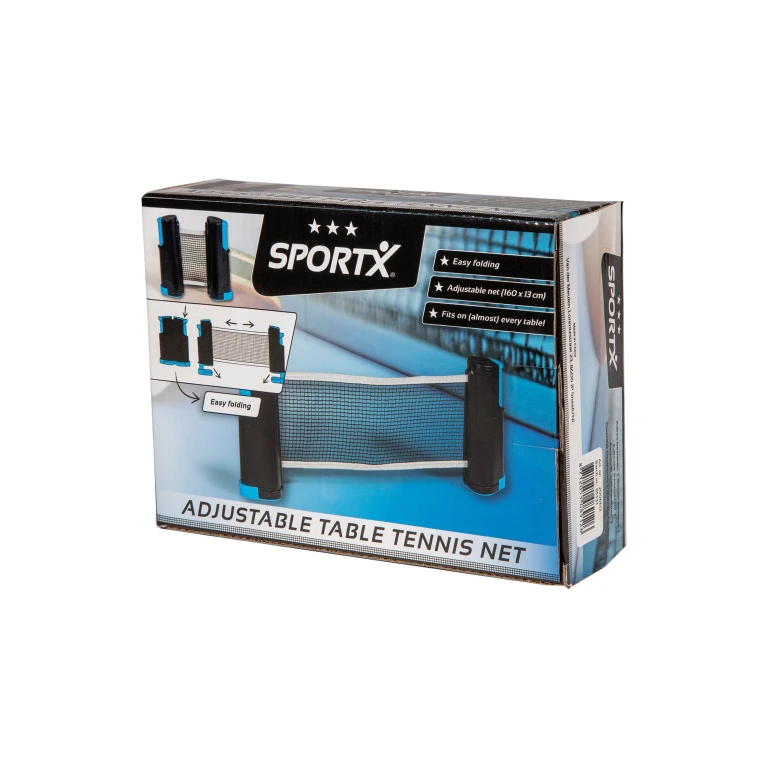 SportX Tafeltennisnet Oprolbaar 1 stuk