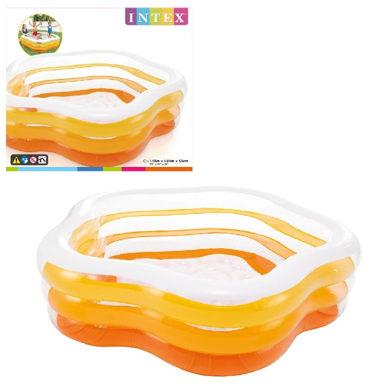 Intex opblaaszwembad Summer Colors 185x180x53cm - 1 stuk