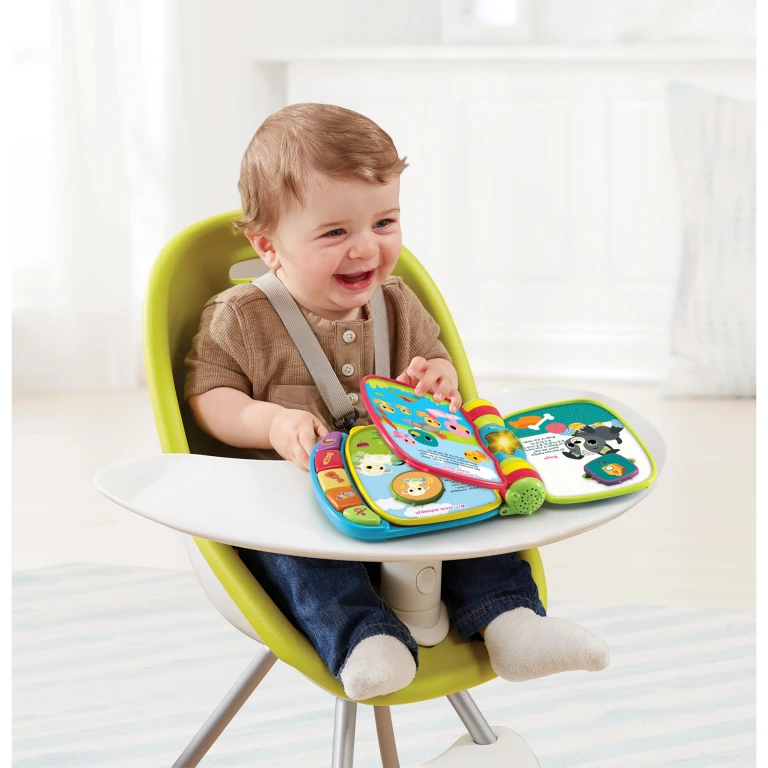 VTech Baby Dierenvriendjes Liedjesboek Blauw - 1 stuk