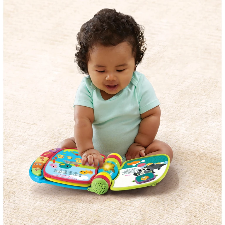 VTech Baby Dierenvriendjes Liedjesboek Blauw - 1 stuk