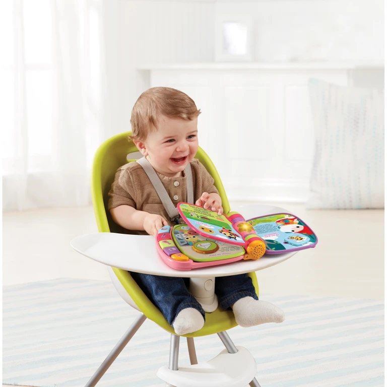 VTech Baby Dierenvriendjes Liedjesboek Roze - 1 stuk