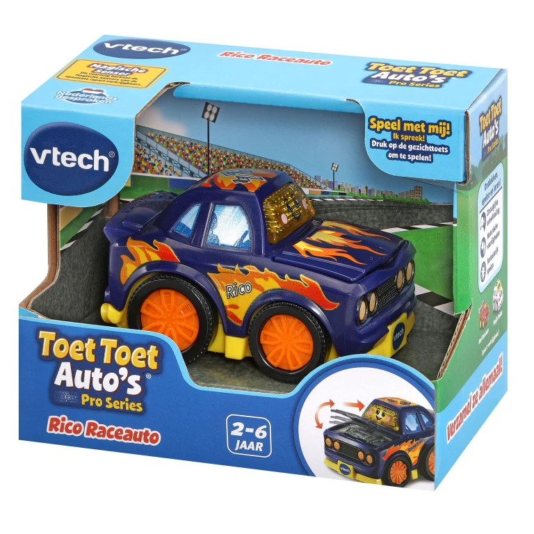 VTech Toet Toet Auto Rico Raceauto - 1 stuk