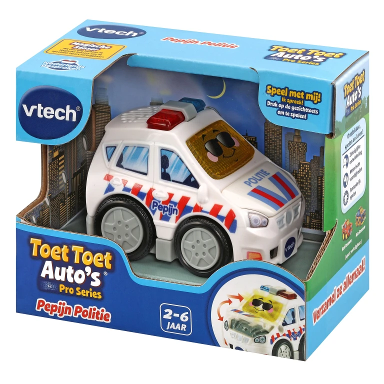 VTech Toet Toet Auto Pepijn Politieauto - 1 stuk