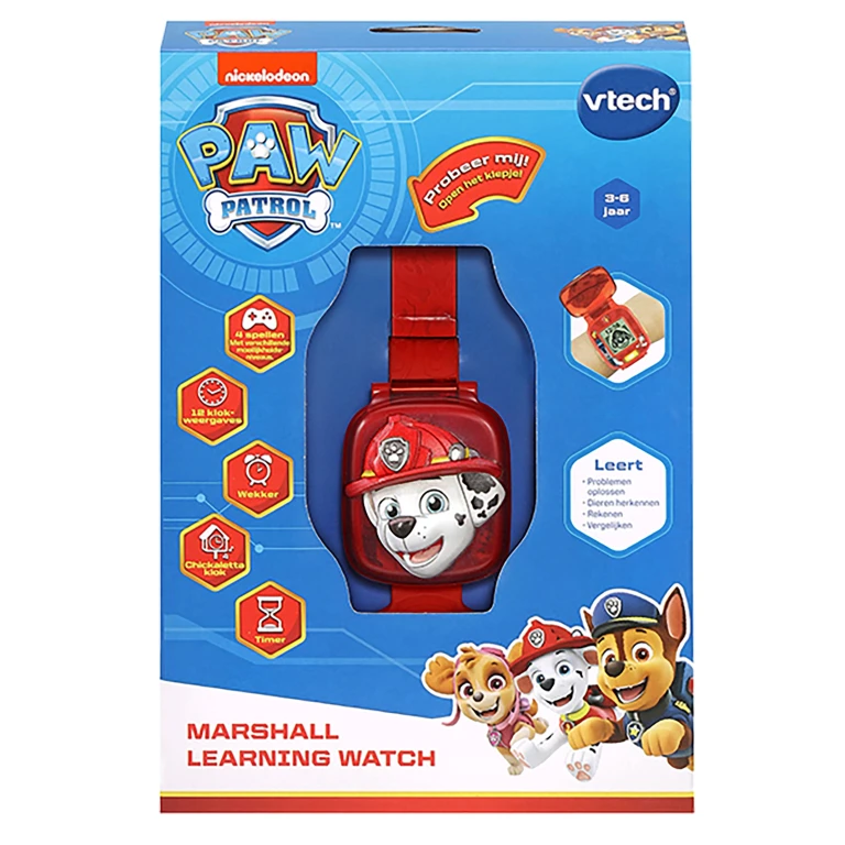 VTech Paw Patrol Marshall Leerhorloge - 1 stuk