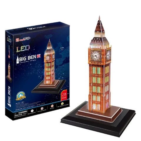 Cubic Fun 3d Puzzel Big Ben LED