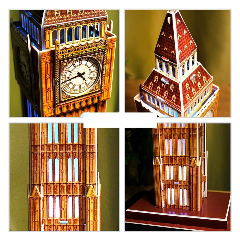 Cubic Fun 3D Puzzel Big Ben LED