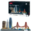 Cubic Fun 3d Puzzel City Line San Francisco LED