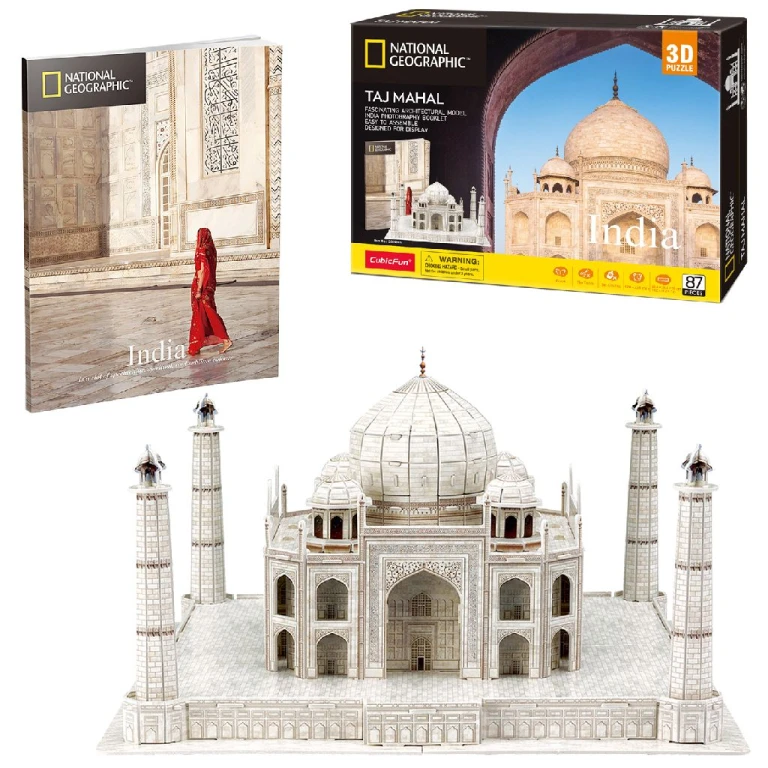 Cubic Fun 3D Puzzel Taj Mahal National Geographic 1 stuk