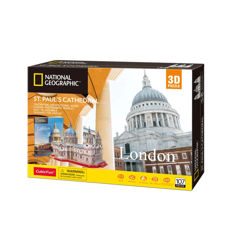 Cubic Fun 3D Puzzel St. Paul's Cathedral 1 stuk