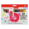 Bruynzeel Kleurpotloden Thick Short - Set van 20 stuks