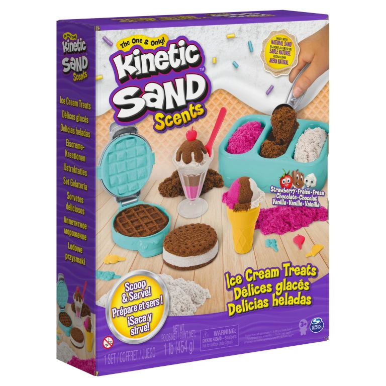 Kinetic Sand Kinetic Sand Set IJstraktaties 510gr
