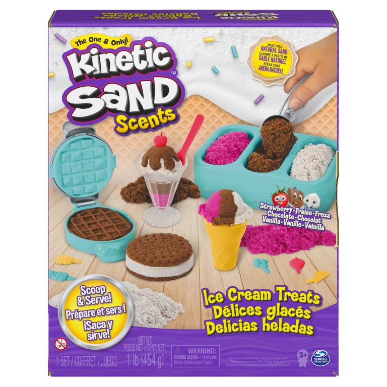 Kinetic Sand Kinetic Sand Set IJstraktaties 510gr