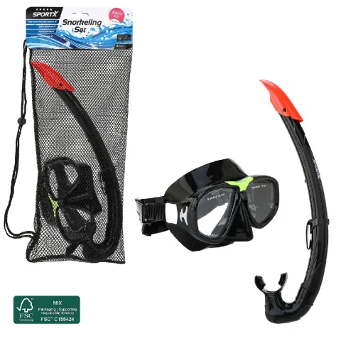 SportX Adult Sport Snorkelset ***** FSC