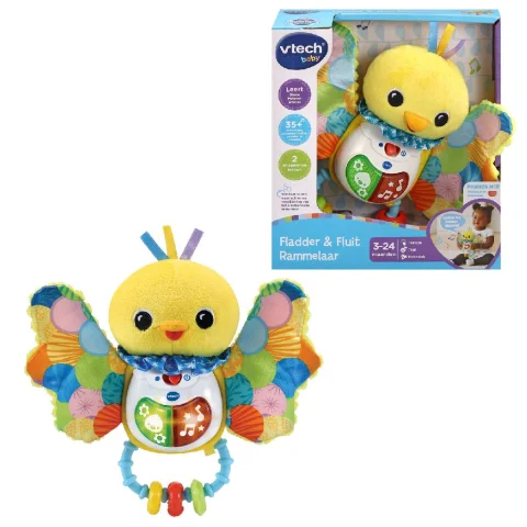 Vtech Baby Fladder En Fluit Rammelaar