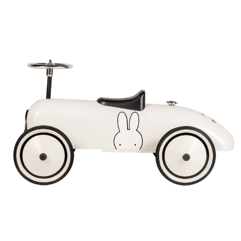 Nijntje Retro Loopauto - Zilver - 1 stuk