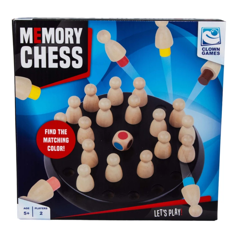 Clown Games Memory Chess Bordspel - 1 stuk
