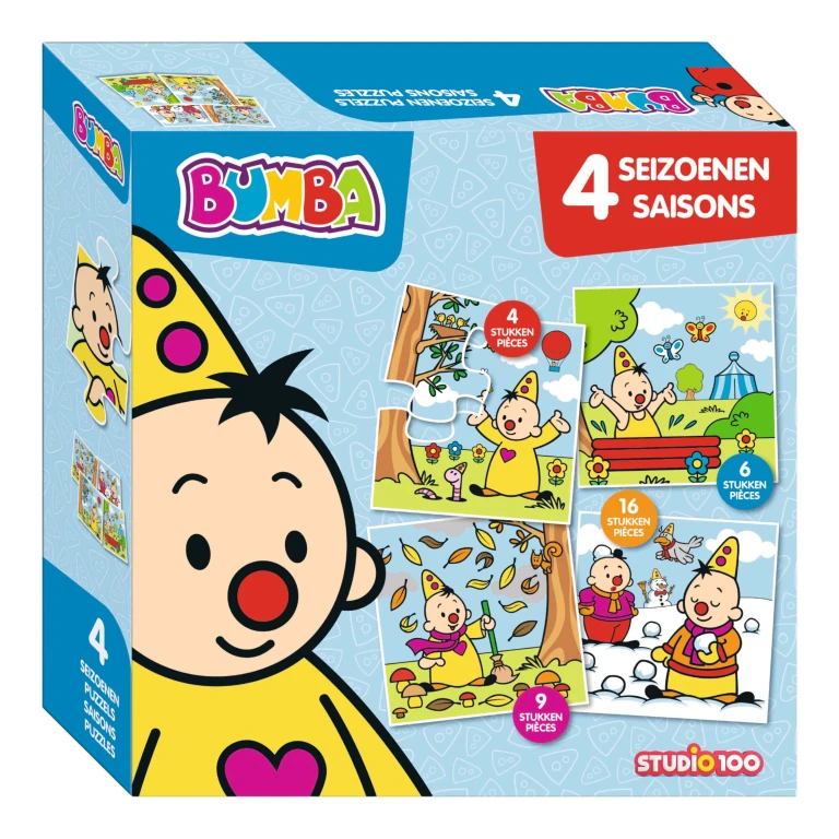 Bumba 4-in-1 Puzzelset - 1 stuk