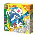 Ses 14690 Kleuren Op Nummer Driehoek Grip Stiften