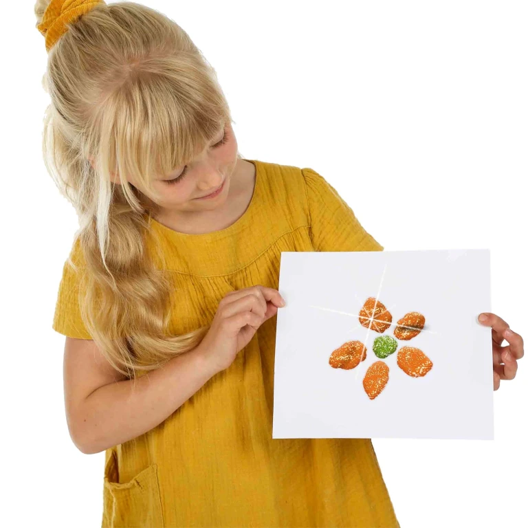 SES Plakkaatverf Glitter set van 6 kleuren