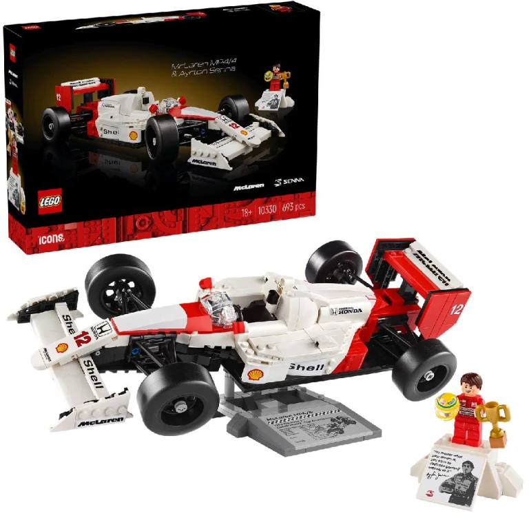 Lego Icons McLaren F1 Ayrton Senna Bouwset - 1 stuk