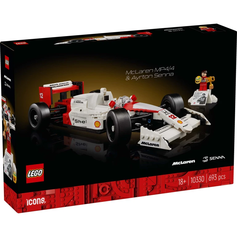 Lego Icons McLaren F1 Ayrton Senna Bouwset - 1 stuk