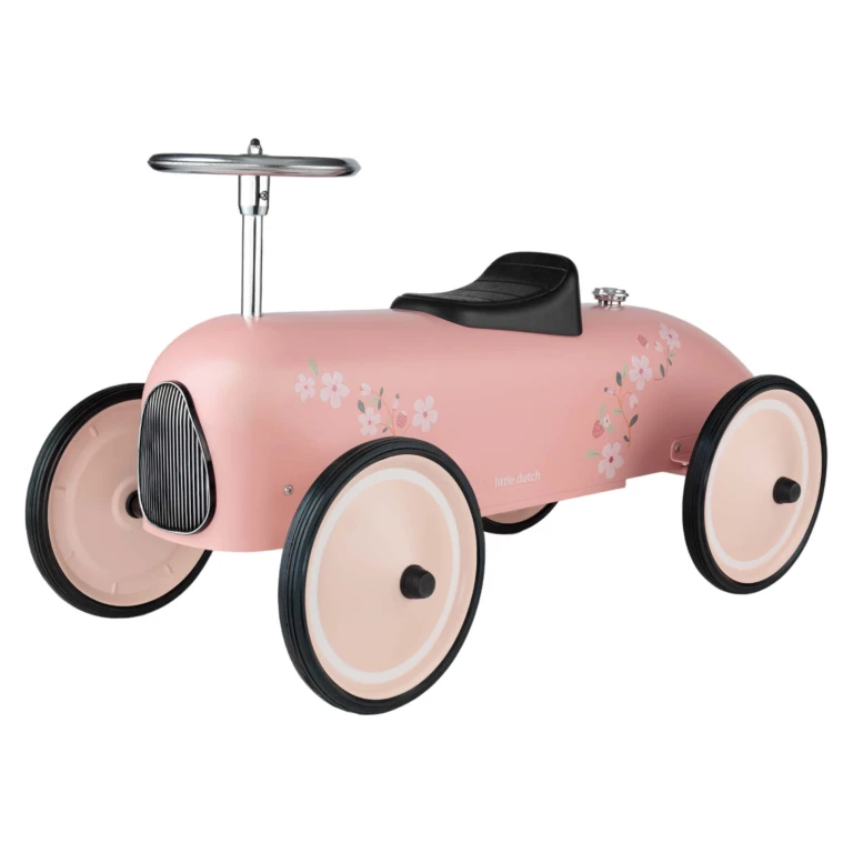 Little Dutch Retro Loopauto Roze - 1 stuk