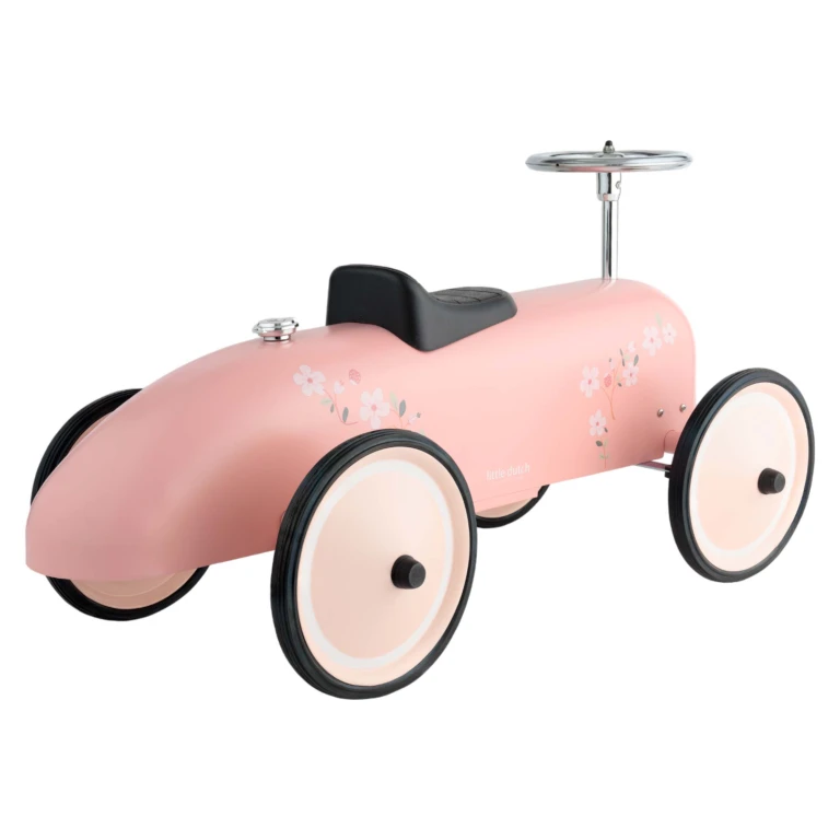 Little Dutch Retro Loopauto Roze - 1 stuk