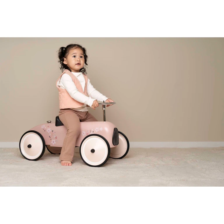 Little Dutch Retro Loopauto Roze - 1 stuk