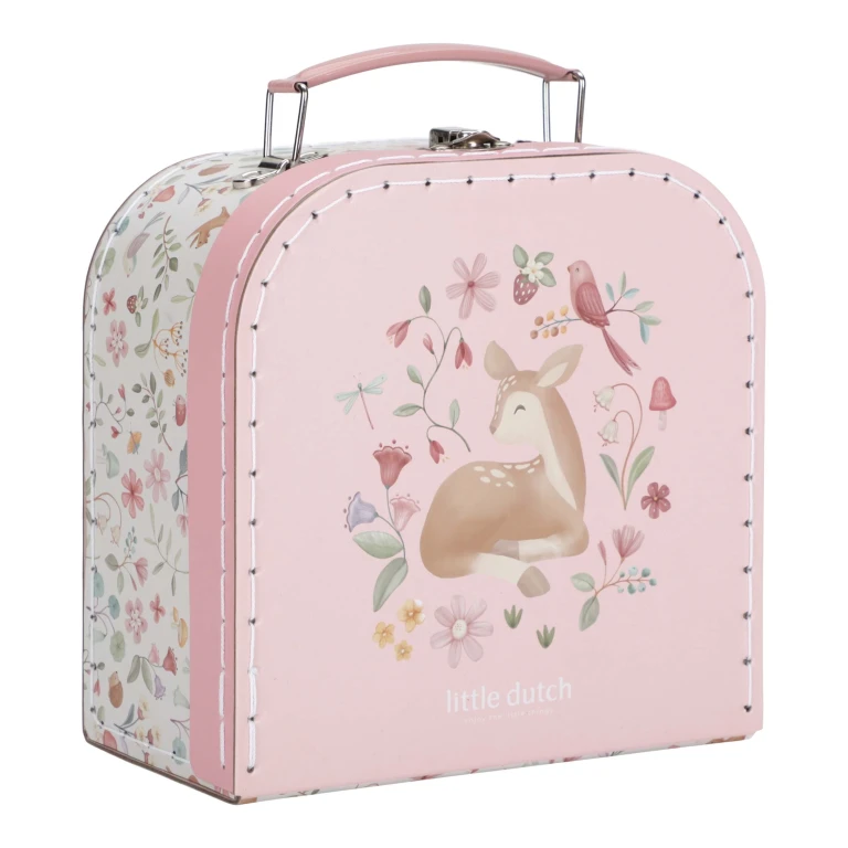 Speelgoedservies Fairy Garden met koffer - 1 stuk