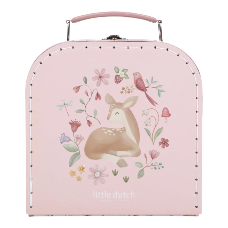 Speelgoedservies Fairy Garden met koffer - 1 stuk