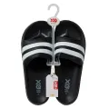 XQ Badslippers voor heren - Zwart/Wit - 1 stuk