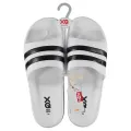 XQ Men Badslipper Sauna White/Black 40-45