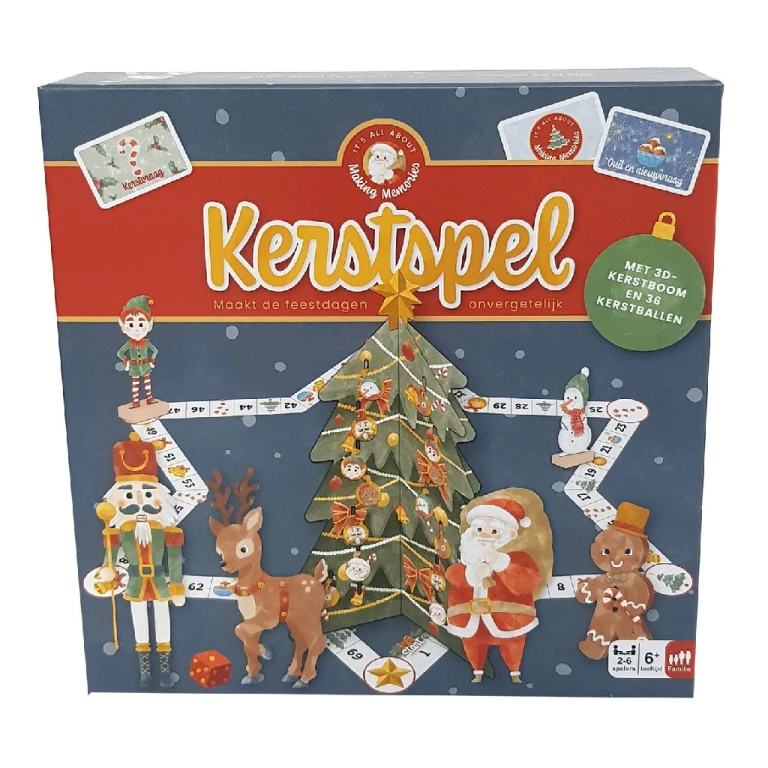Gezelschapsspel Kerstspel - 1 stuk