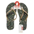 XQ Dames Teenslippers Army Green - 1 stuk